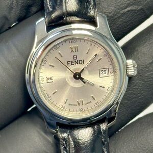 Fendi Orologi 210L Stainless Steel Roman Numeral Dial 26mm Luxury Swiss Watch